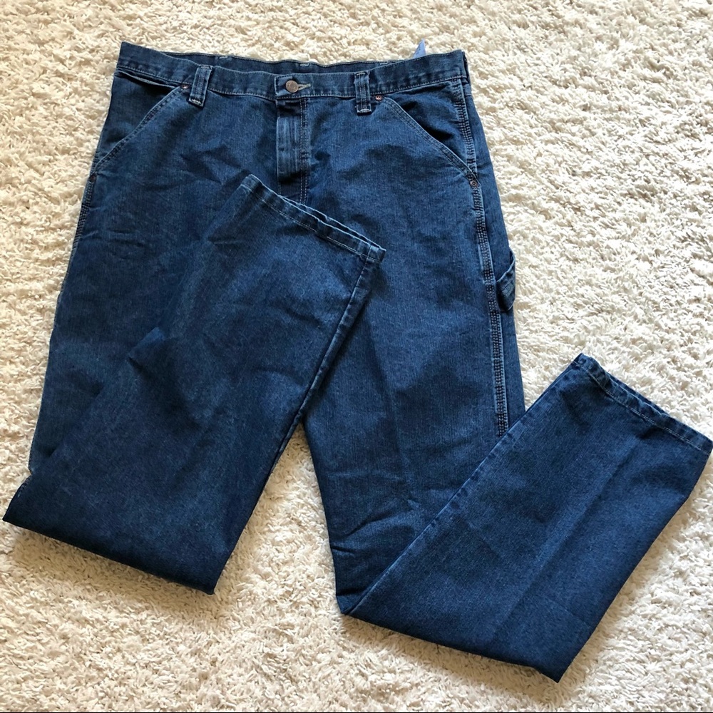 Wrangler Carpenter Jeans Sz 36”X 34”